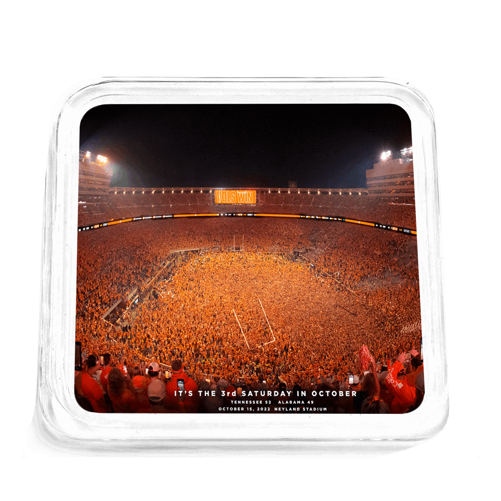 Tennessee Volunteers -  Tennessee Storms the Field Drink Coaster