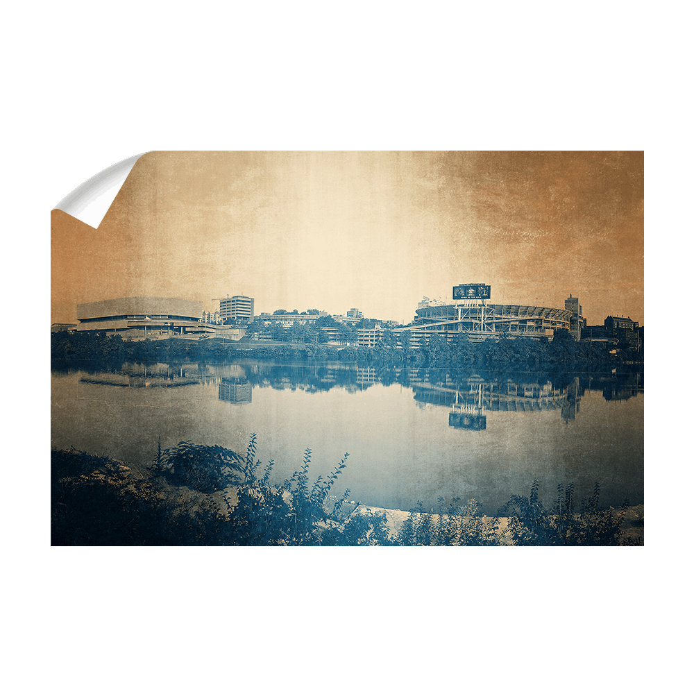 Tennessee Volunteers - Antique Thompson-Boling Neyland - College Wall Art #Canvas