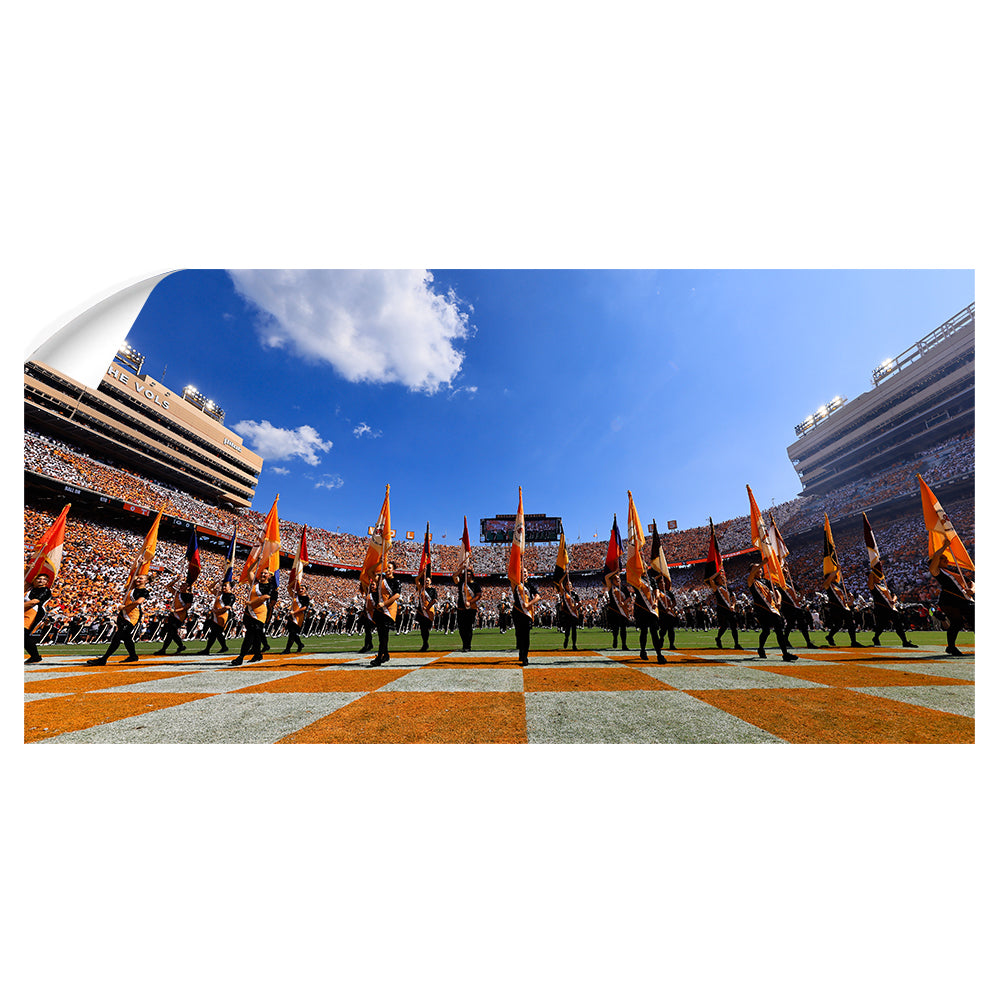 Tennessee Volunteers - Welcome to Checkered Neyland Panoramic - Vol Wall Art