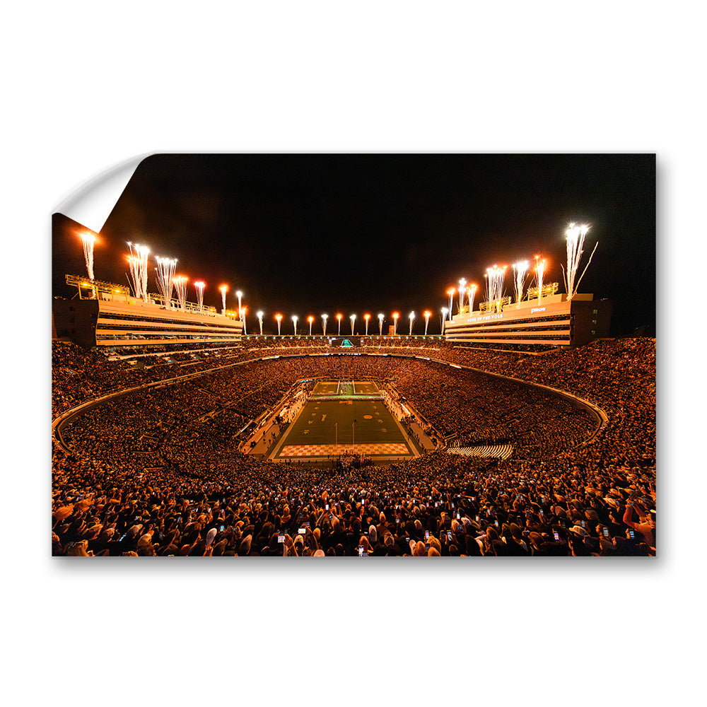 Tennessee Volunteers - Enter Tennessee Vols - College Wall Art #Canvas