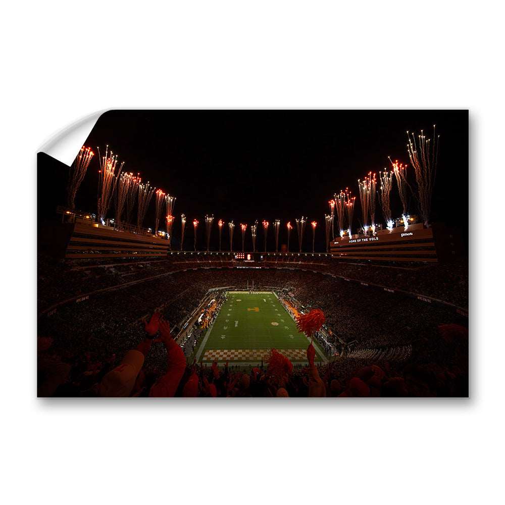 Tennessee Volunteers - Give Him Six Dark Mode - Vol Wall Art #Canvas