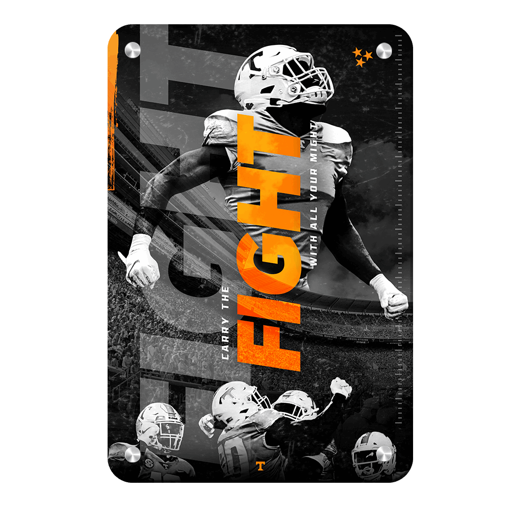 Tennessee Volunteers - Fight - College Wall Art #Canvas
