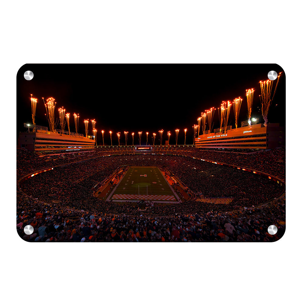 Tennessee Volunteers - Dark Mode - Vol Wall Art #Canvas