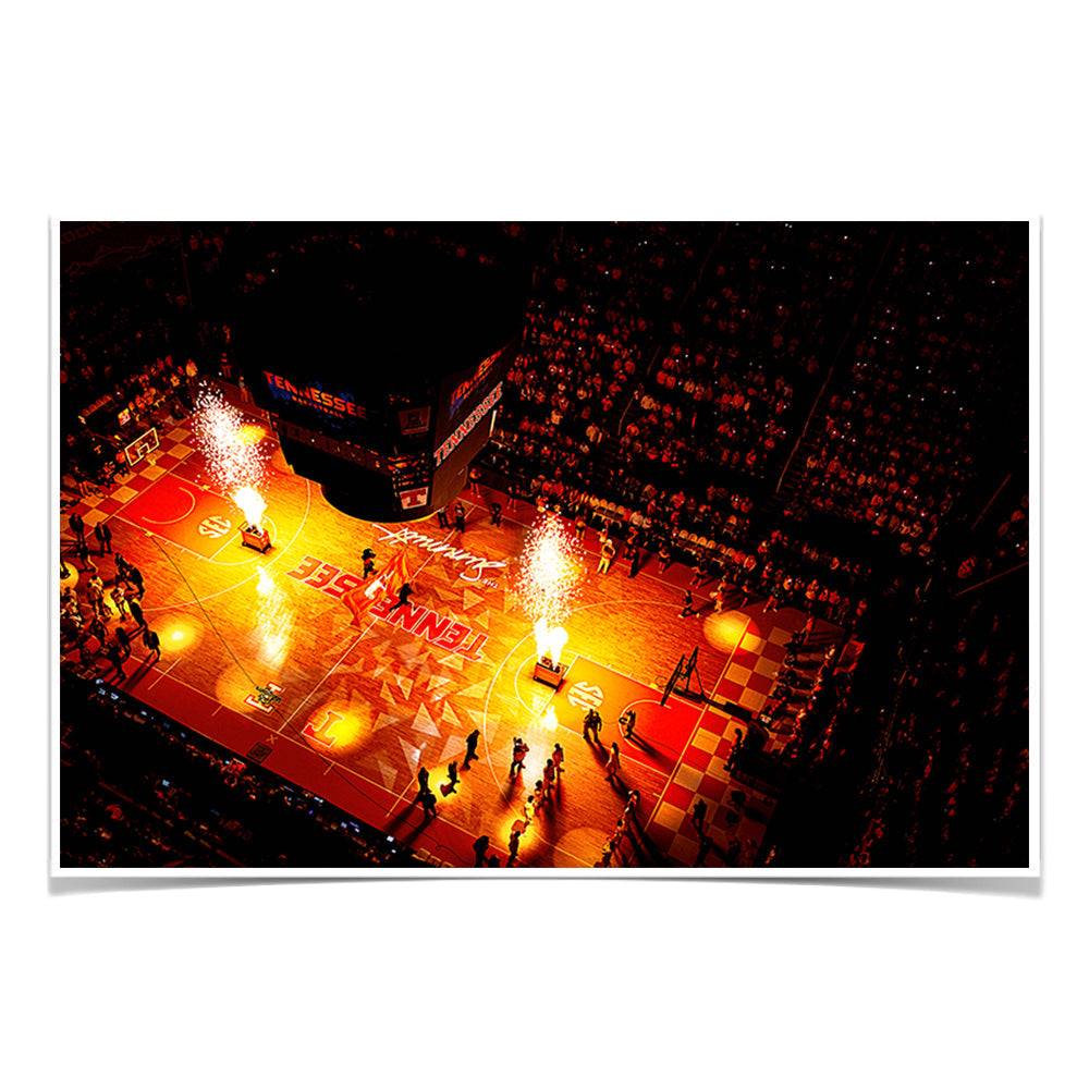 Tennessee Volunteers - Enter Tennessee Basketball - College Wall Art #Canvas