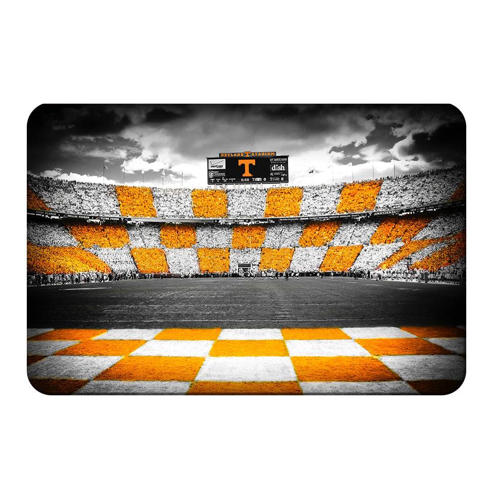 Tennessee Volunteers - Checkerboard Neyland - College Wall Art #Canvas