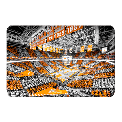 Tennessee Volunteers - Checkerboard Thompson-Boling DuoTone - College Wall Art #PVC