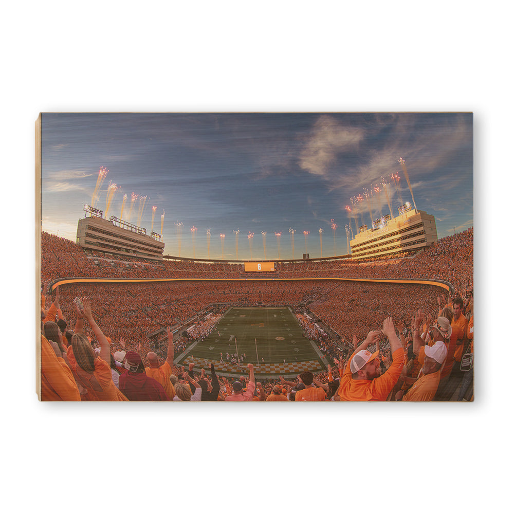 Tennessee Volunteers - Give Him Six Bama - Vol Wall Art #Canvas