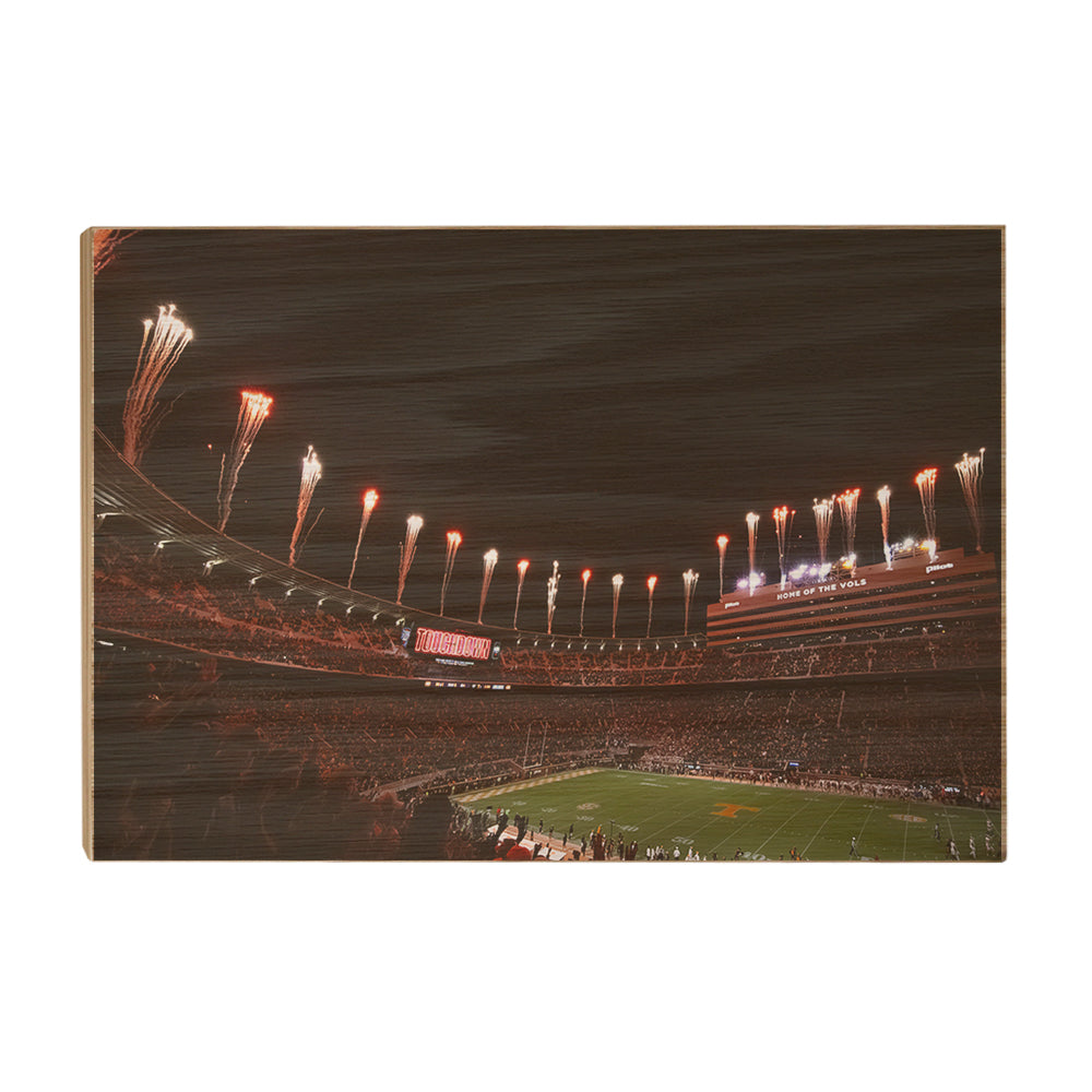 Tennessee Volunteers - Touchdown Tennessee - Vol Wall Art #Canvas