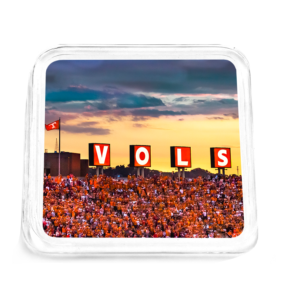 Tennessee Volunteers - Tennessee Vols Sunset Drink Coaster