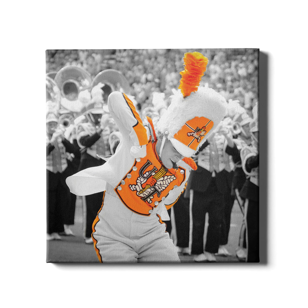 Tennessee Volunteers - Drum Major - College Wall Art #Canvas
