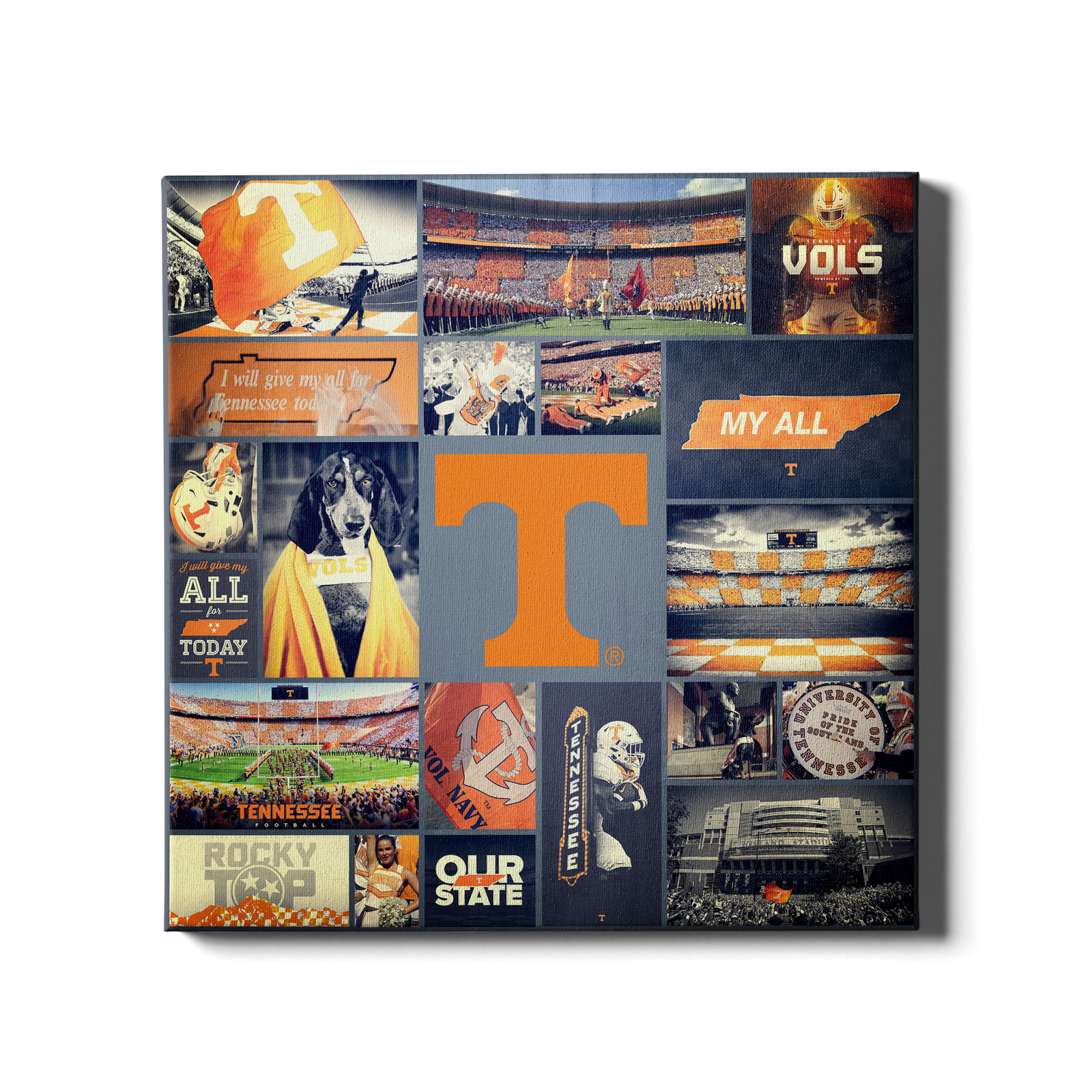 Tennessee Volunteers - Football Traditions - College Wall Art #Canvas