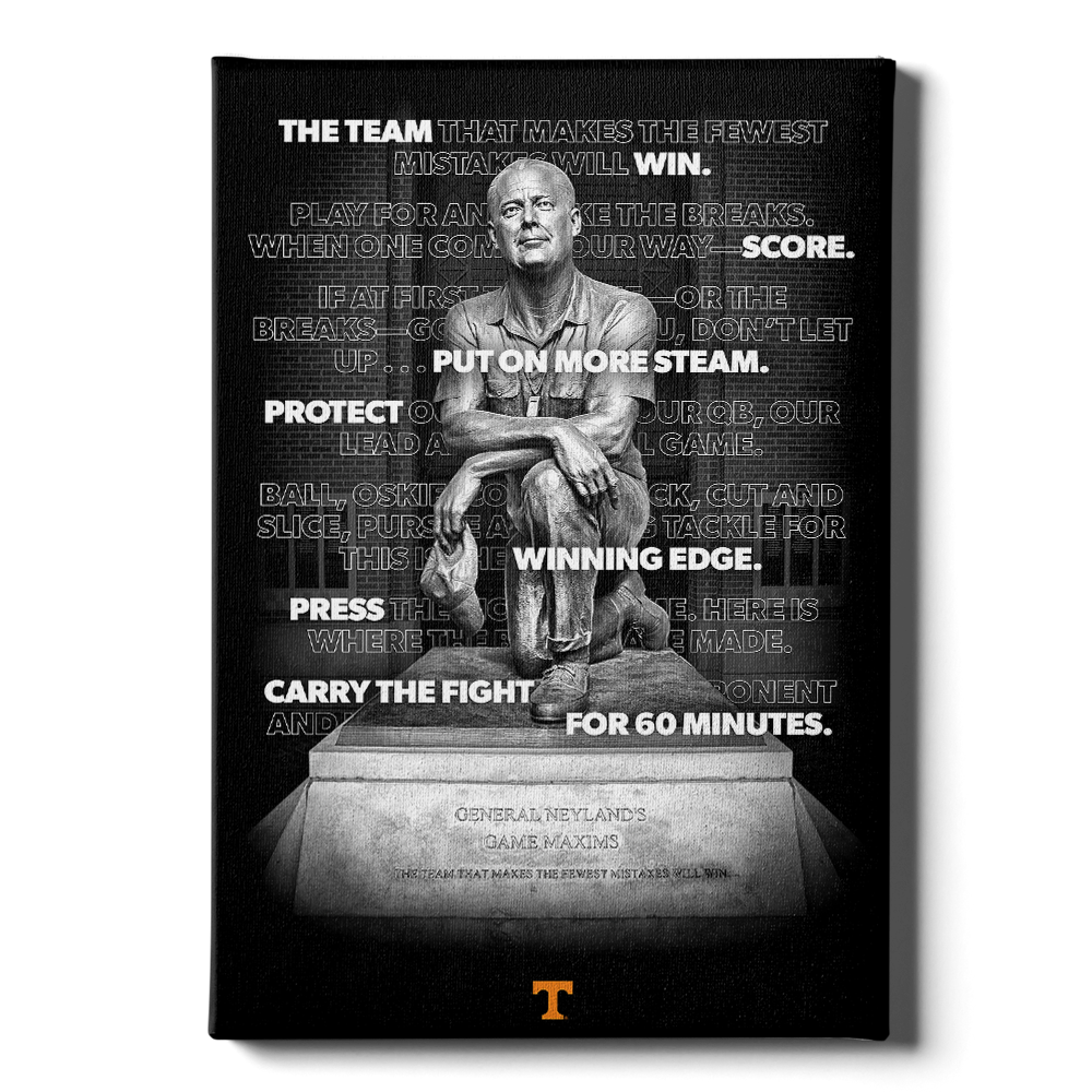 Tennessee Volunteers - Game Maxims - College Wall Art #Canvas