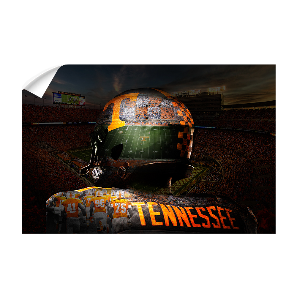Tennessee Volunteers - TN Football - College Wall Art #Canvas