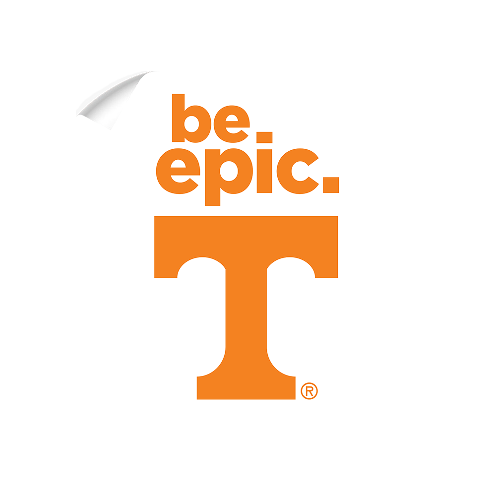 Tennessee Volunteers - Be Epic T - College Wall Art #Canvas