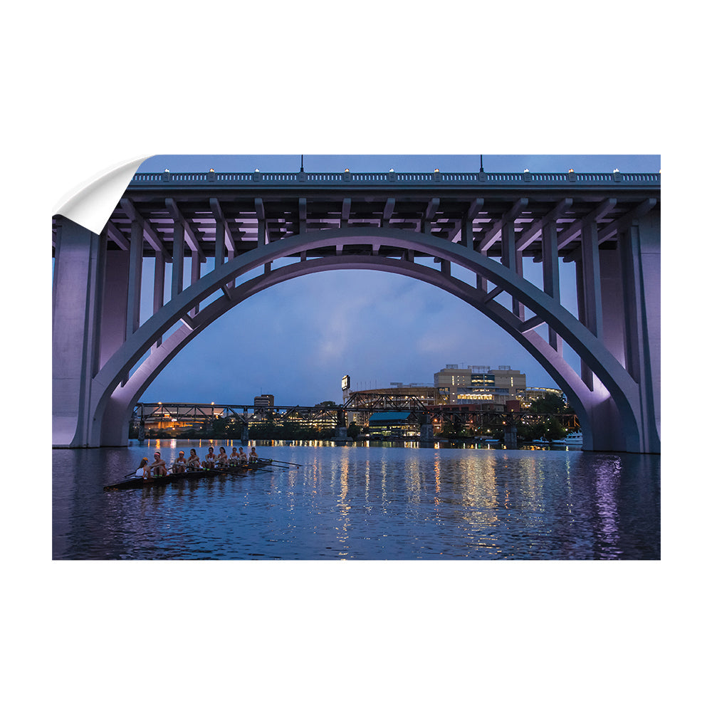 Tennessee Volunteers - Morning Row - College Wall Art #Canvas