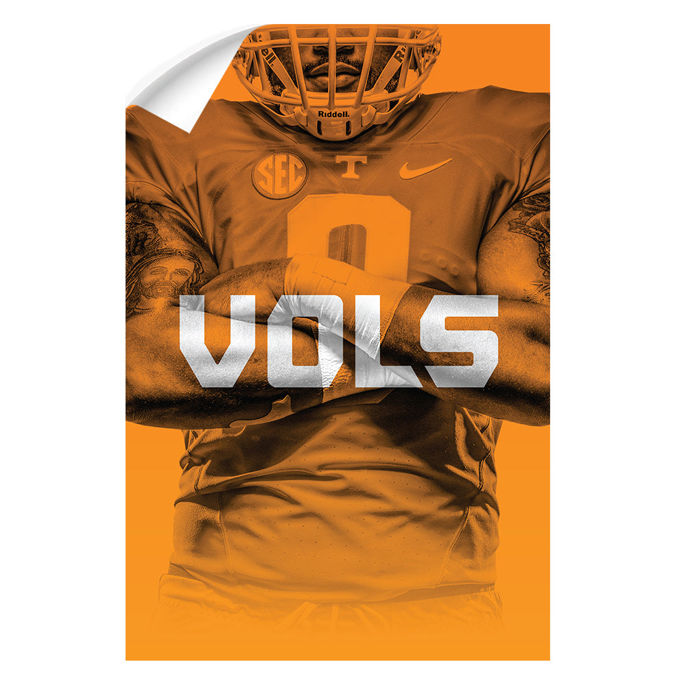 Tennessee Volunteers - Vols Orange - College Wall Art #Canvas