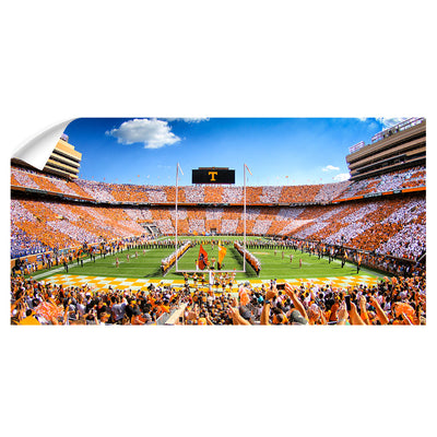 Tennessee Volunteers - Neyland Checkerboard Pano - College Wall Art #Wall Decal
