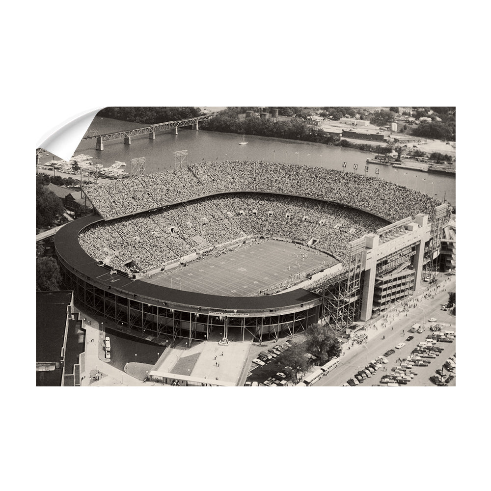 Tennessee Volunteers - Neyland Stadium 1970's - College Wall Art #Canvas