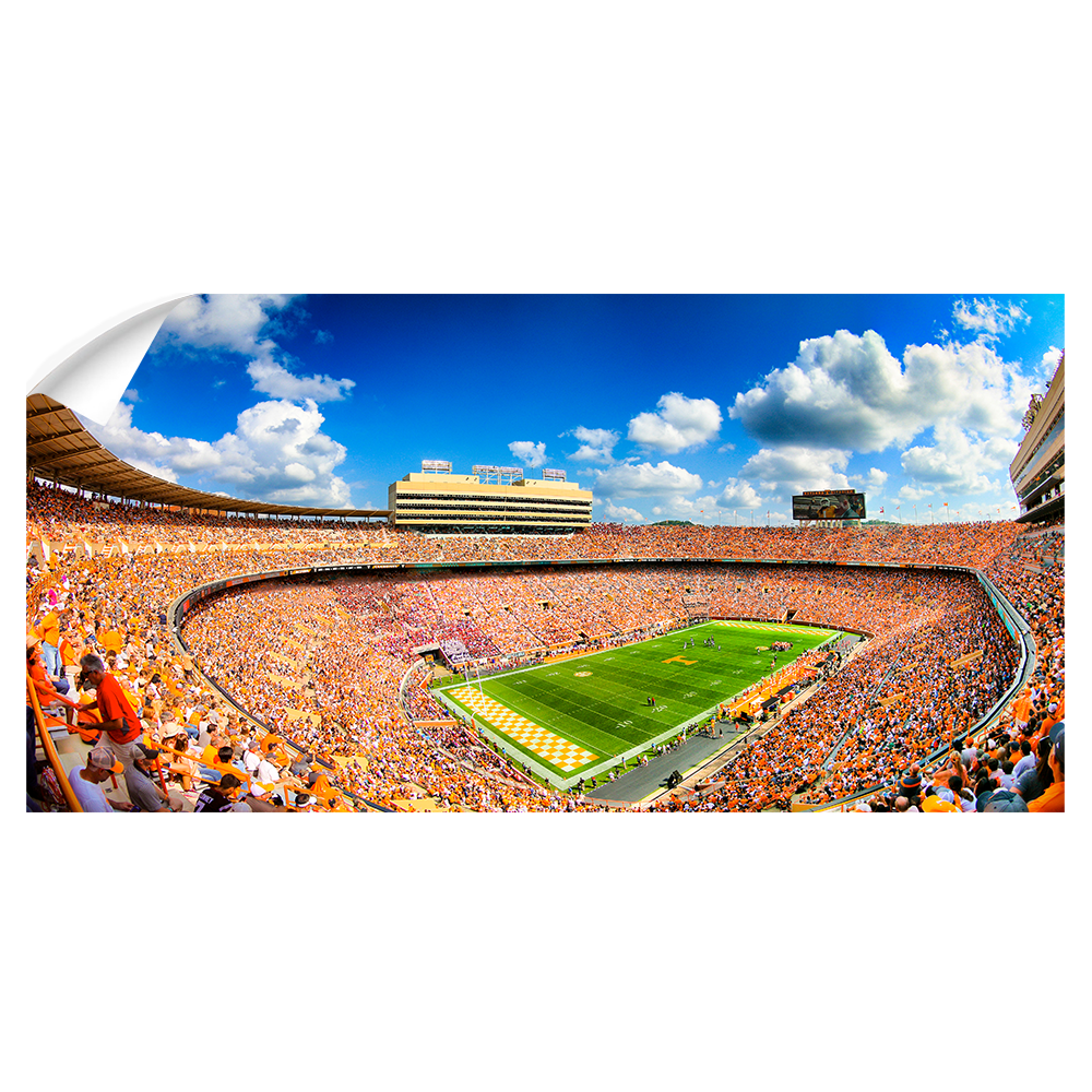 Tennessee Volunteers - Vols Pano - College Wall Art #Canvas