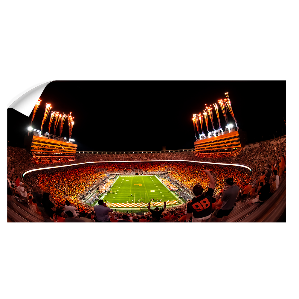 Tennessee Volunteers - Tennessee Score - College Wall Art #Canvas