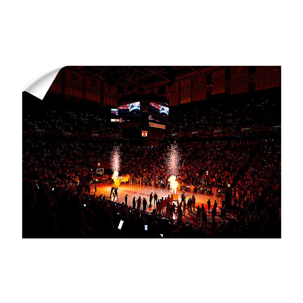 Tennessee Volunteers - Tennessee Basketball - College Wall Art #Canvas