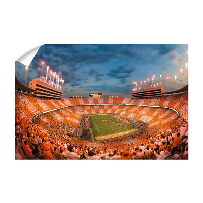 Tennessee Volunteers - Vols Beat the Gators Checkerboard - College Wall Art #Wall Decal