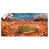 Tennessee Volunteers - Vols Beat the Gators Checkerboard Neyland Panoramic - College Wall Art #Wall Decal