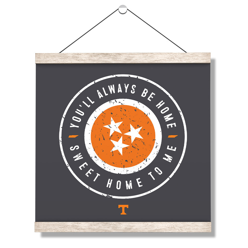 Tennessee Volunteers - TN You'll Always be Home - College Wall Art #Canvas