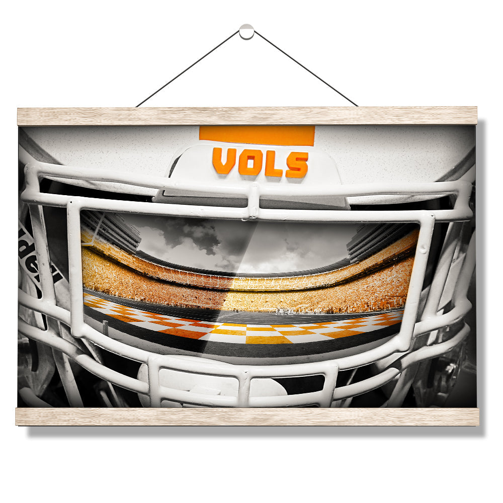 Tennessee Volunteers - Vols Helmet - College Wall Art #Canvas