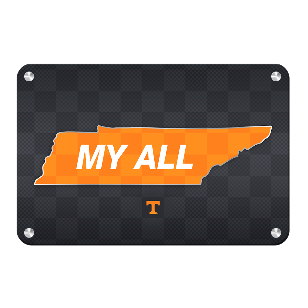 Tennessee Volunteers - My All - College Wall Art #Canvas