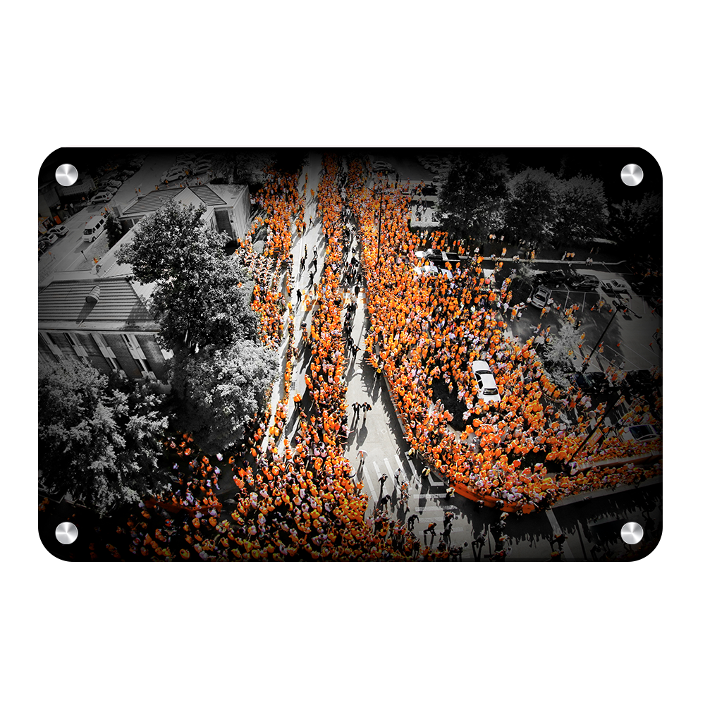 Tennessee Volunteers - Vol Walk - College Wall Art #Canvas