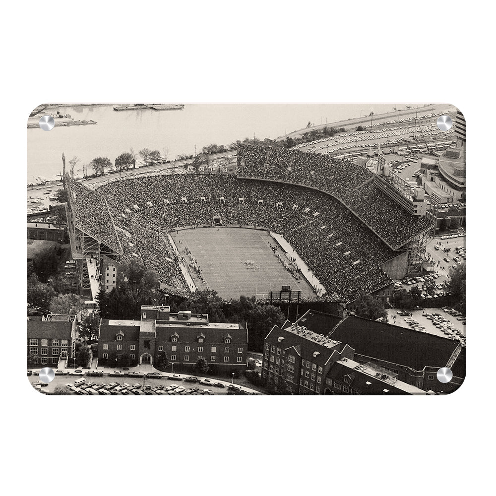 Tennessee Volunteers - Neyland Stadium 1960's - College Wall Art #Canvas