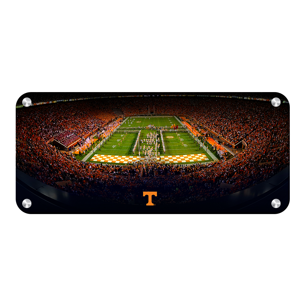 Tennessee Volunteers - Tennessee T Pano - College Wall Art #Canvas