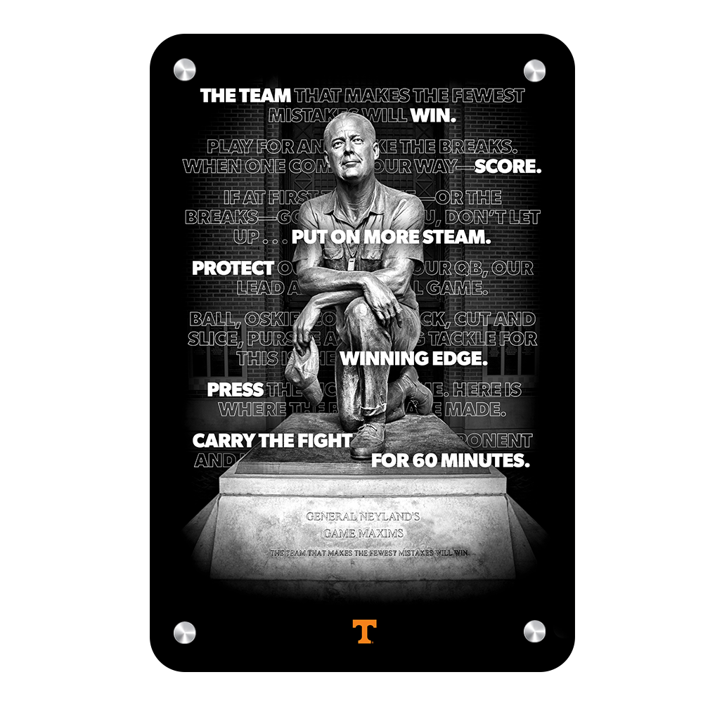 Tennessee Volunteers - Game Maxims - College Wall Art #Canvas