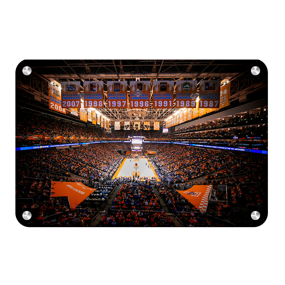 Tennessee Volunteers - Inside Thompson Boling - College Wall Art #Canvas