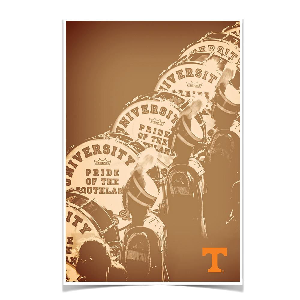Tennessee Volunteers - Vintage Pride of the Southland - College Wall Art #Canvas