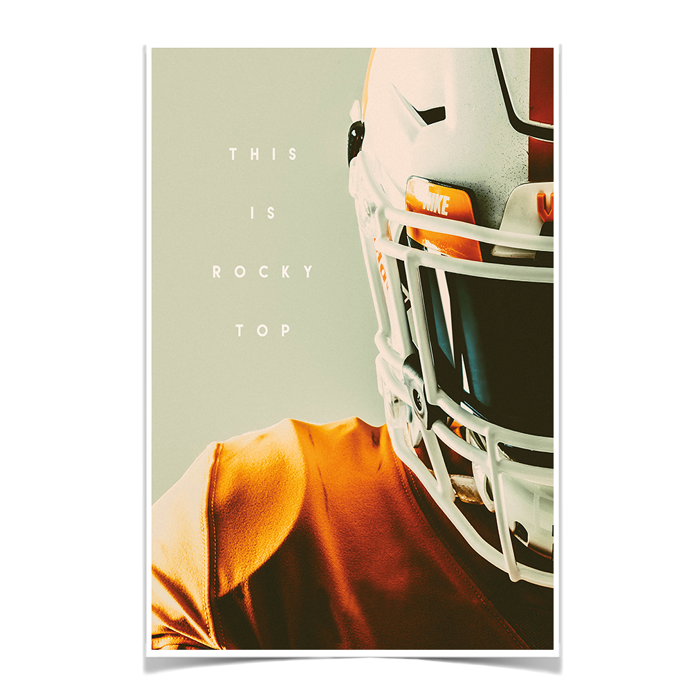 Tennessee Volunteers - Rocky Top - College Wall Art #Canvas