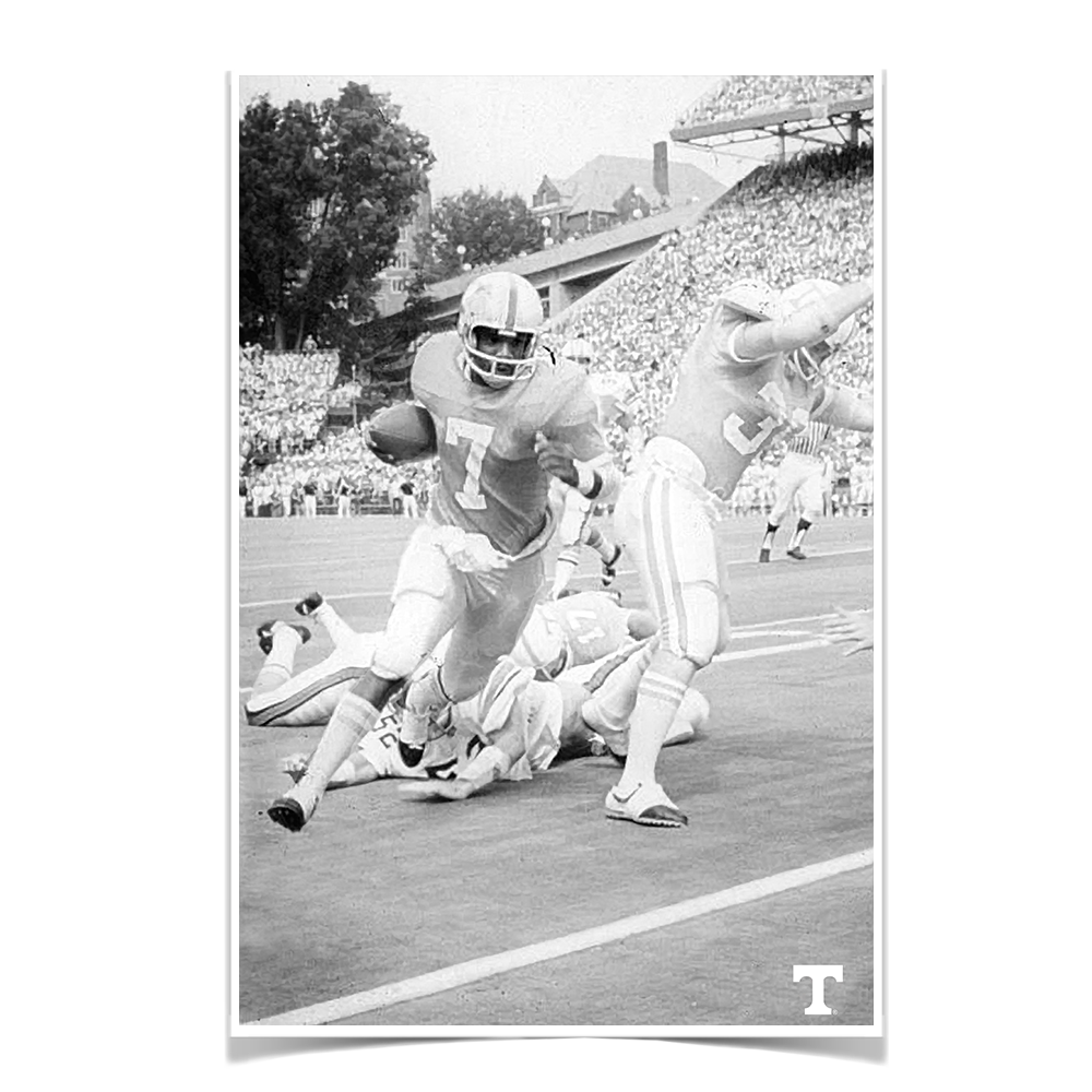 Tennessee Volunteers - Vintage Condredge Holloway - College Wall Art #Canvas