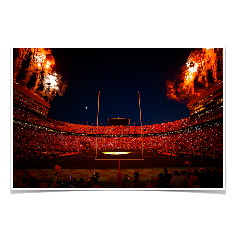 Tennessee Volunteers - Spot Light On Light Up Tennessee - College Wall Art #Canvas