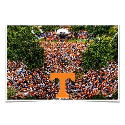 Tennessee Volunteers - Game Day Aerial - College Wall Art #Poster