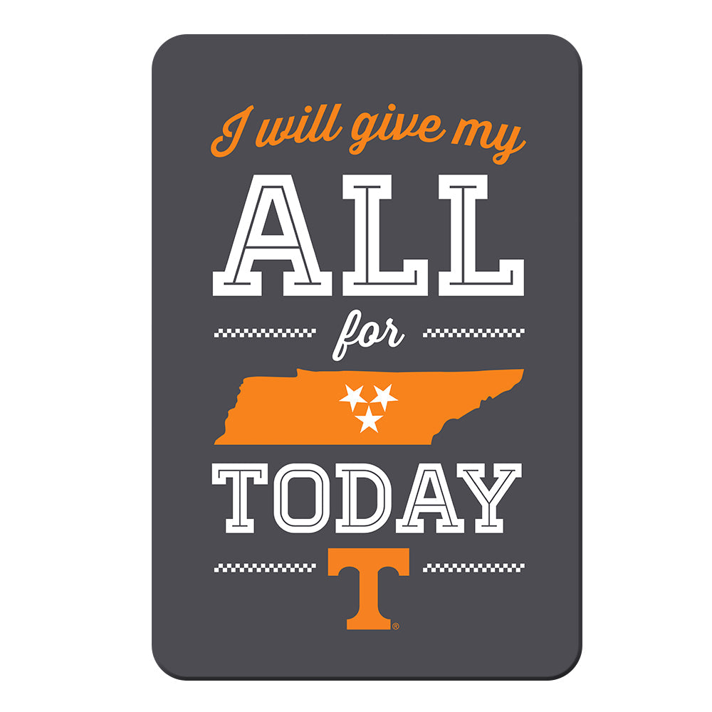 Tennessee Volunteers - I Will Give My All - College Wall Art #Canvas