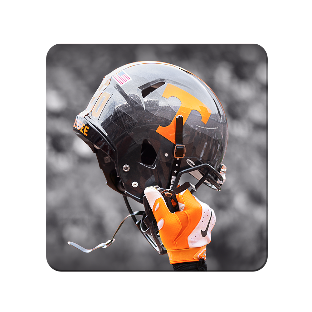 Tennessee Volunteers - Smokey Gray Helmet - College Wall Art #Canvas