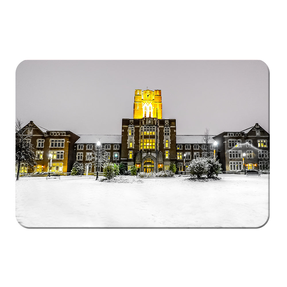 Tennessee Volunteers - Ayres Hall Winter Day - College Wall Art #Canvas