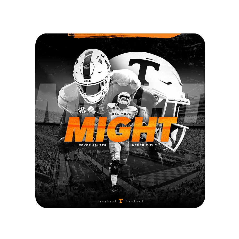 Tennessee Volunteers - Might - College Wall Art #Canvas