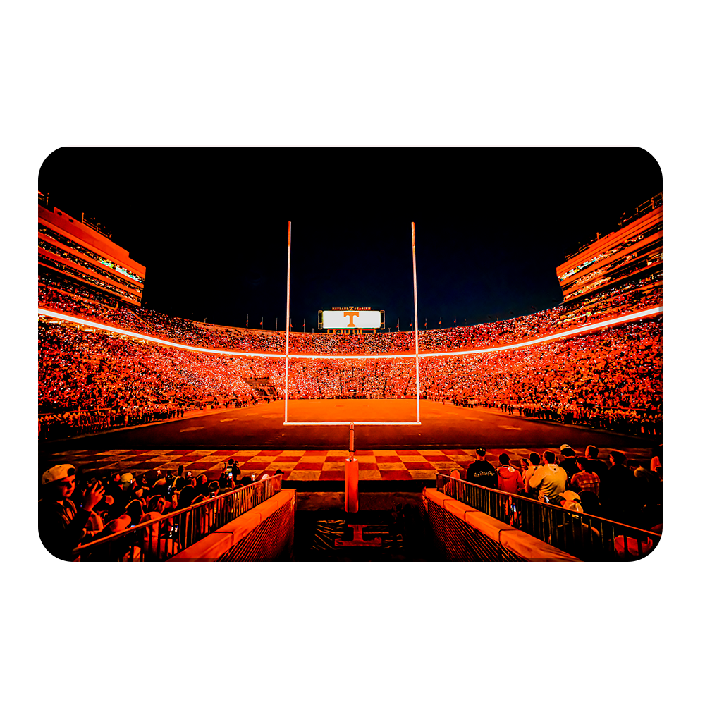 Tennessee Volunteers - Light Up Neyland - College Wall Art #Canvas