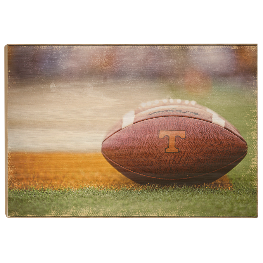Tennessee Volunteers - Vintage Footballs - College Wall Art #Canvas