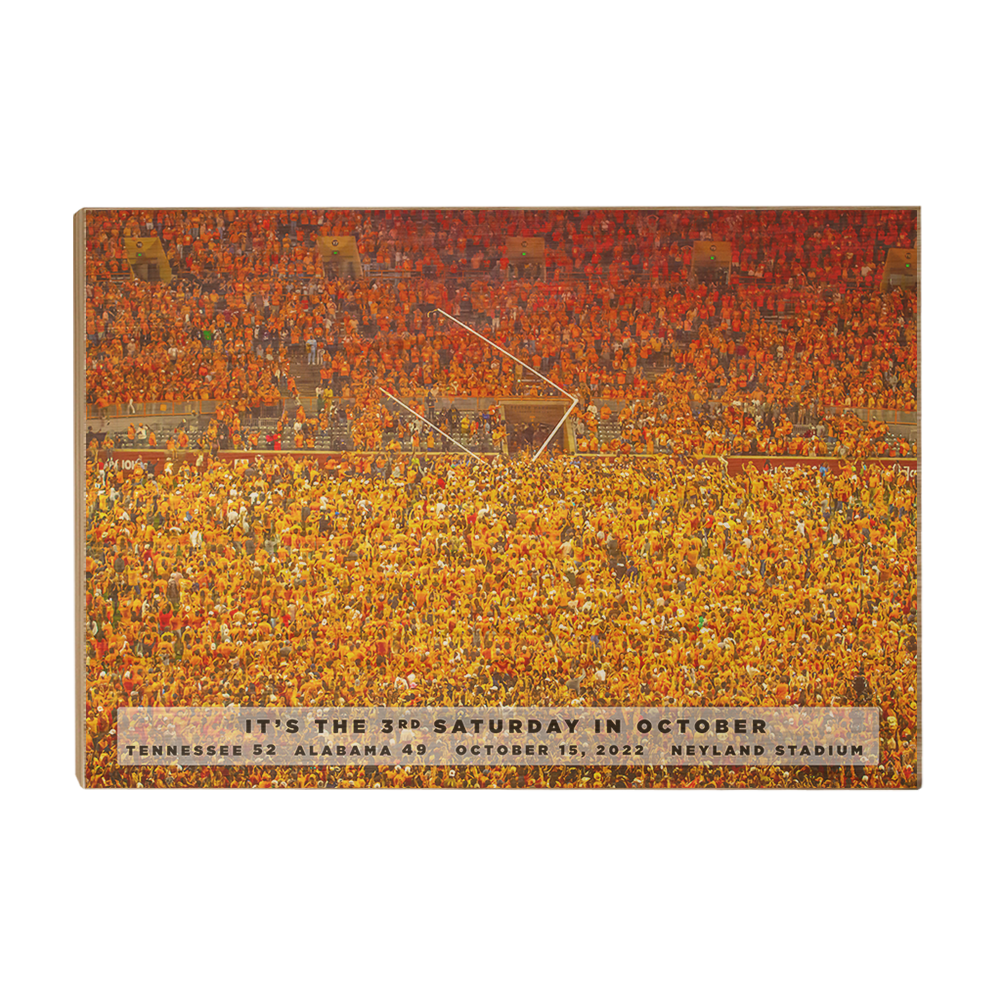 Tennessee Volunteers - Goal Post is Coming Down - College Wall Art #Canvas
