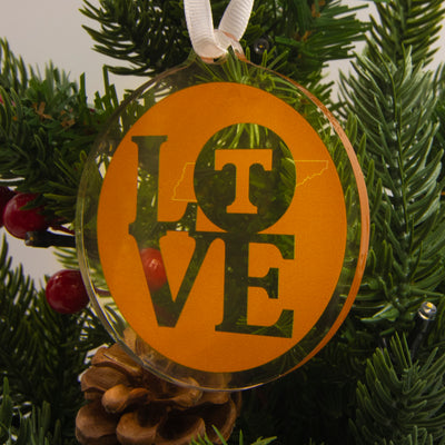 Tennessee Volunteers - Tennessee Love Ornament & Bag Tag