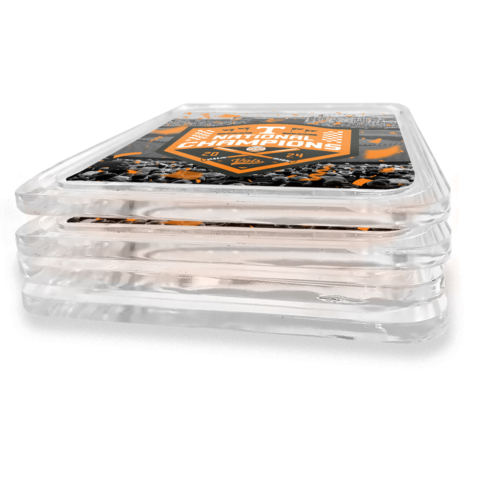 Tennessee Volunteers - Tennessee Vols Baseball National Champions Drink Coaster