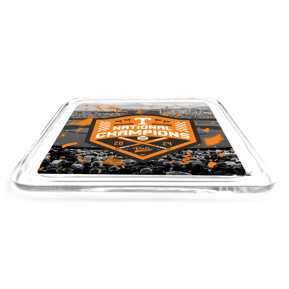 Tennessee Volunteers - Tennessee Vols Baseball National Champions Drink Coaster